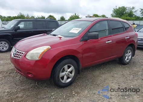 2010 Nissan Rogue S from USA, damaged, VIN JN8AS5MT7AW000757